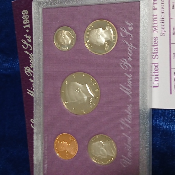 1988 & 1989 United States Proof Sets - Picture 5 of 9